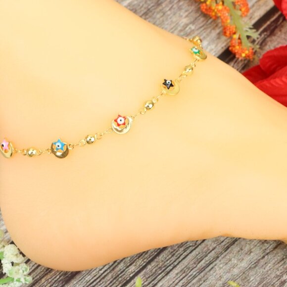 "Elegant Handmade Anklet – Delicate Jewelry for Women, MAR091940 - Picture 2 of 10